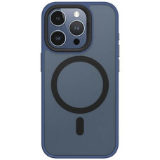 Чохол для iPhone 15 Pro - Blueo Frosted Anti-Drop MagSafe, Dark Blue