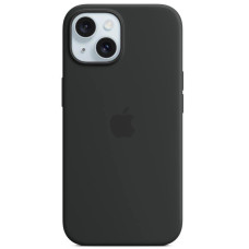 Чохол для iPhone 15 Plus - Silicone MagSafe, Black (HC)