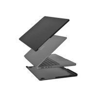Чохол-накладка для Macbook 14 - WIWU Leather Shield Case, Black (2021)