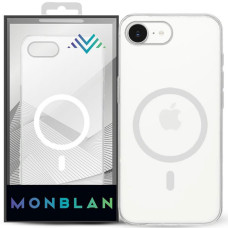 Чохол для iPhone 16e / 17e - Monblan Crystal MagSafe, Transparent