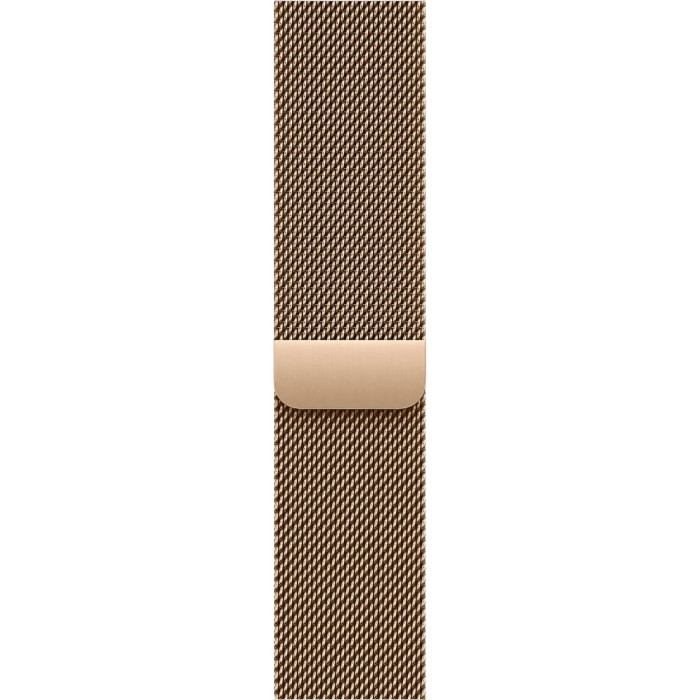 Apple Watch S10 46mm Gold Titanium, Gold Milanese Loop (M/L) LTE