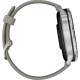 Смарт-годинник Garmin Venu 4 45mm Silver with Gray Silicone Band
