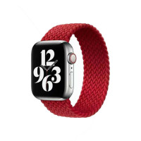 Ремінець для Apple Watch - 38/40/41mm, Braided Solo Loop, Red (M/150mm)