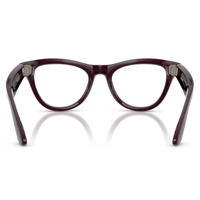 Смарт-окуляри Ray-Ban Meta Skyler Gen 2 St. Shiny Black Frame Clear to Amethyst Transit.Lens. s52