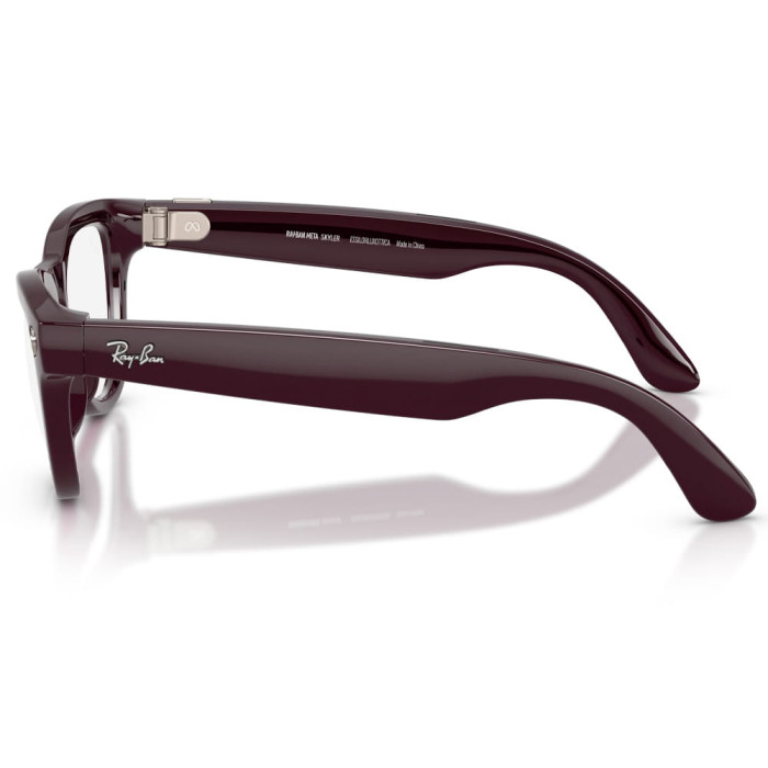 Смарт-окуляри Ray-Ban Meta Skyler Gen 2 St. Shiny Black Frame Clear to Amethyst Transit.Lens. s52
