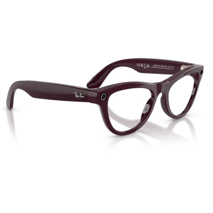 Смарт-окуляри Ray-Ban Meta Skyler Gen 2 St. Shiny Black Frame Clear to Amethyst Transit.Lens. s52