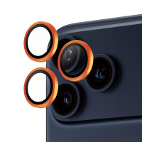 Захисне скло камери для iPhone 17 Pro / 17 Pro Max - Blueo, Sapphire Crystal, Orange