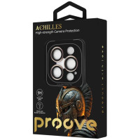 Захисне скло камери для iPhone 12 Pro Max - Proove, Achilles Series, Gold