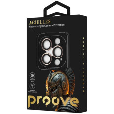 Захисне скло камери для iPhone 12 Pro Max - Proove, Achilles Series, Gold