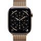Apple Watch S11 42mm Gold Titanium, Gold Milanese Loop LTE