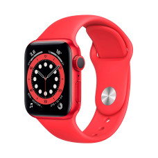 Apple Watch S6 40mm Red, Red Sport Band Як новий