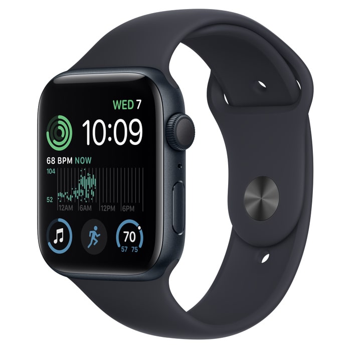 Apple Watch SE (2Gen) 44mm Midnight, Midnight Sport Band (2022) Вживаний (б/в)