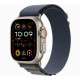 Apple Watch Ultra 2 Titanium, Blue Alpine Loop (Large), LTE