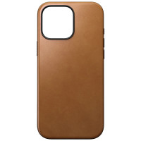 Чохол для iPhone 16 Pro - Nomad Modern Leather MagSafe, English Tan
