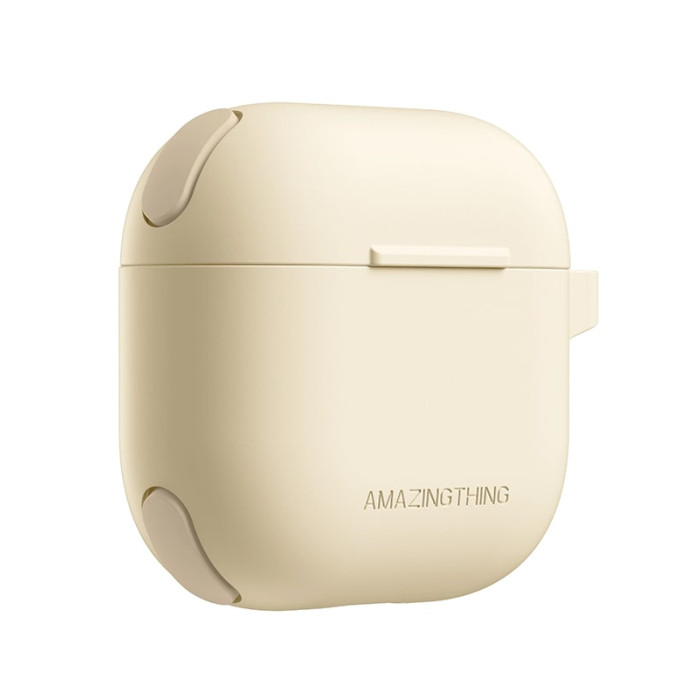Чохол для Apple AirPods 4 / 5 - AmazingThing Omni GripClip Case, Desert