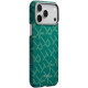 Чохол для iPhone 17 Pro - Pitaka Aramid Edge Ultra-Slim Monogram Leaping MagSafe, Gold Green