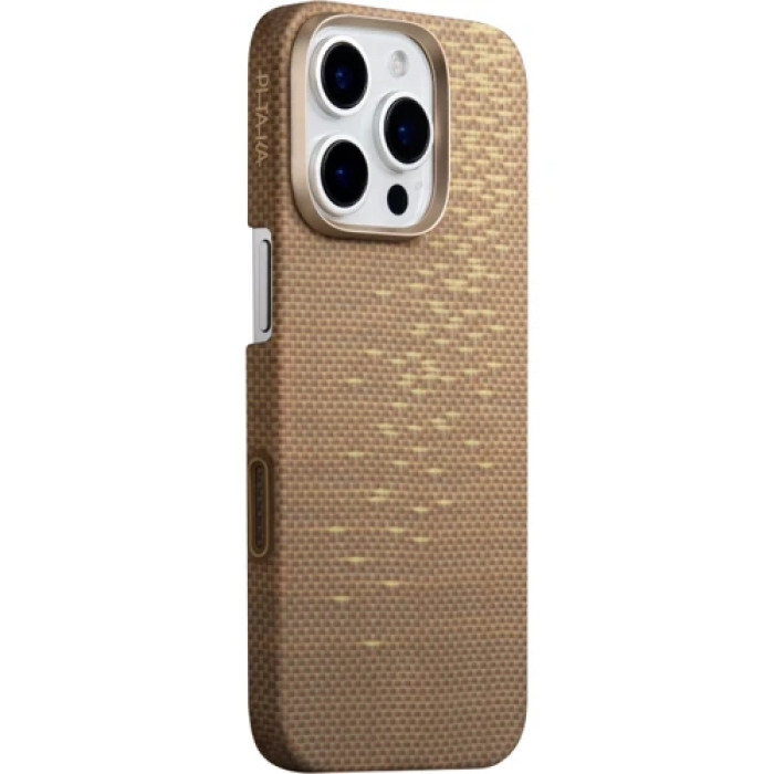 Чохол для iPhone 16 Pro Max - Pitaka Ultra-Slim MagSafe, Golden Glint