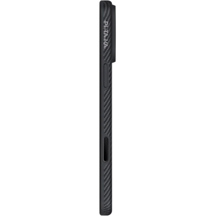 Чохол для iPhone 17 Pro - Pitaka Aramid Summa UltraGuard Twill 600D MagSafe, Black / Grey