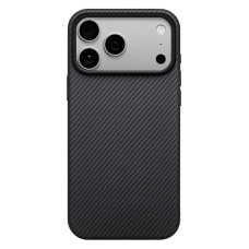 Чохол для iPhone 17 Pro - Pitaka Aramid Summa UltraGuard Twill 600D MagSafe, Black / Grey