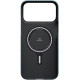 Чохол для iPhone 17 Pro Max - Pitaka Aramid Summa UltraGuard Twill 600D MagSafe, Black / Grey