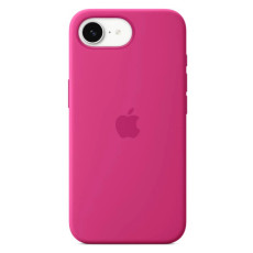 Чохол для iPhone 16e / 17e - Silicone MagSafe, Fuchsia (HC)