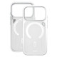 Чохол для iPhone 17 Pro Max - Blueo Frosted Heat Dissipation Anti-Slip MagSafe, White