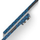 Чохол для iPhone 17 Air - Benks Armor Air Grid Kevlar MagSafe, Blue