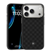 Чохол для iPhone 17 Pro / 18 Pro - Benks Armor Pro Kevlar Grid MagSafe, Black