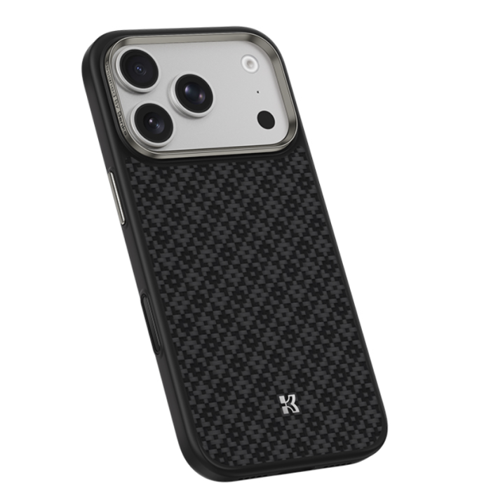 Чохол для iPhone 17 Pro / 18 Pro - Benks Armor Pro Kevlar Grid MagSafe, Black