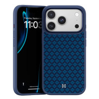 Чохол для iPhone 17 Pro - Benks Armor Pro Kevlar Grid MagSafe, Blue