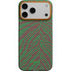 Чохол для iPhone 17 Pro Max - Pitaka Aramid Edge Ultra-Slim Breath of Veins MagSafe, Sprout Surge