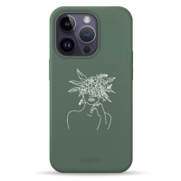 Чохол для iPhone 14 Pro - Pump Silicone Minimalistic MagSafe, Flowerhat