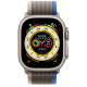 Apple Watch Ultra Titanium, Blue/Gray Trail Loop (M/L), LTE