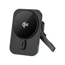 Тримач з безпровідною зарядкою WIWU CH-323 Qi2 MAGO Wireless Charger 15W Black