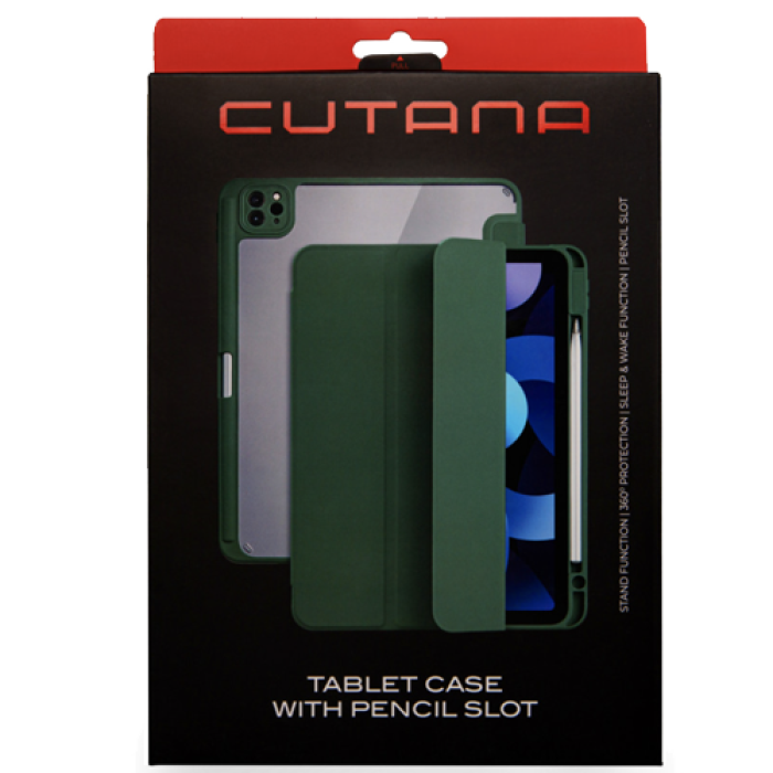 Чохол для iPad 11 (2025) / 10.9 (2022-24) - Cutana Smart Case, Dark Green