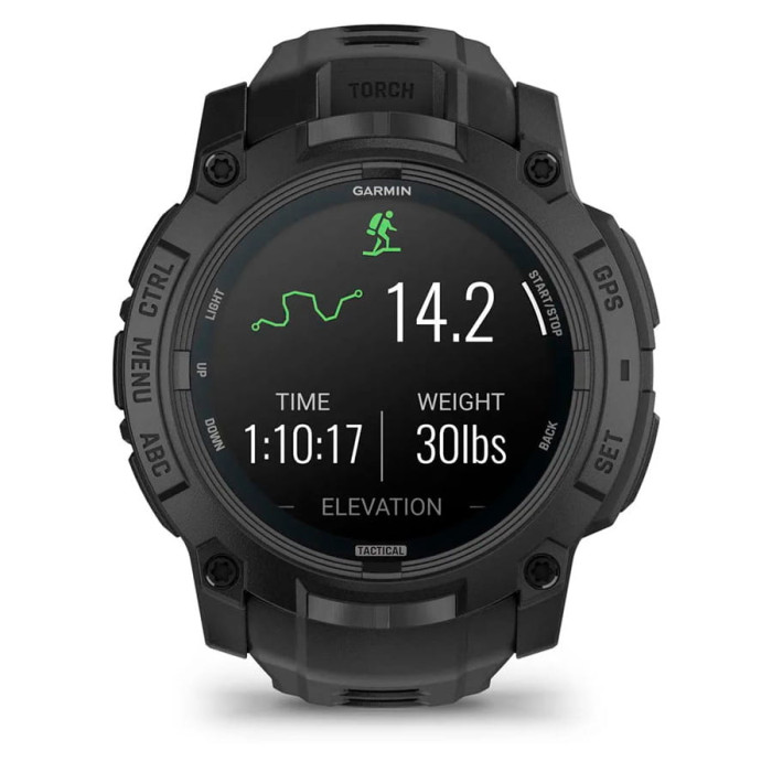 Смарт-годинник Garmin Instinct 3 50mm AMOLED Tactical Edition Black