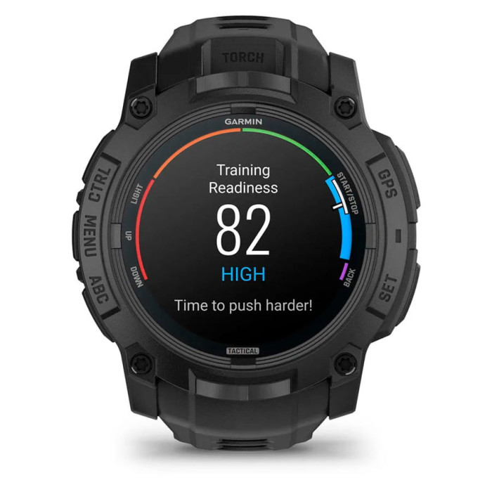 Смарт-годинник Garmin Instinct 3 50mm AMOLED Tactical Edition Black
