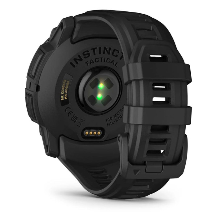Смарт-годинник Garmin Instinct 3 50mm AMOLED Tactical Edition Black
