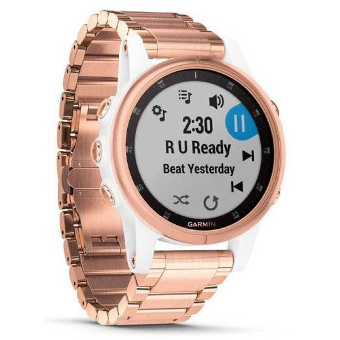 Смарт-годинник Garmin Fenix 5S Plus Sapphire Rose Gold Вживаний (б/в)