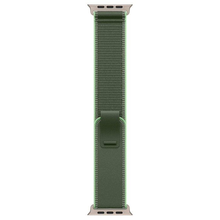 Apple Watch Ultra 3 Natural Titanium, Green/Neon Trail Loop, (S/M), LTE