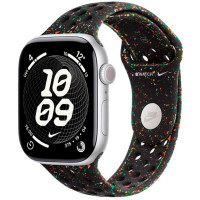Apple Watch S11 46mm Silver with Midnight Black Nike Sport Band (S/M)
