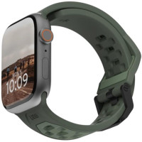 Ремінець для Apple Watch - 42/44/45/46/49mm, UAG Civilian Silicone Band, Olive Drab
