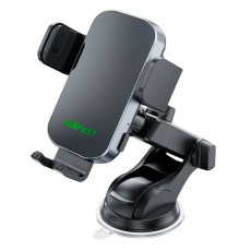 Тримач з безпровідною зарядкою Acefast D53 with Electric Clamp for Dashboard 15W, Black