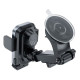 Тримач з безпровідною зарядкою Acefast D53 with Electric Clamp for Dashboard 15W, Black