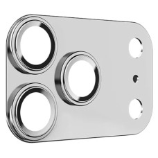 Захисне скло камери для iPhone 17 Pro Max - Benks, Glass Warrior Lens Protection, Silver