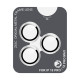 Захисне скло камери для iPhone 18 Pro / 18 Pro Max - ZK, Protection Lens, Silver