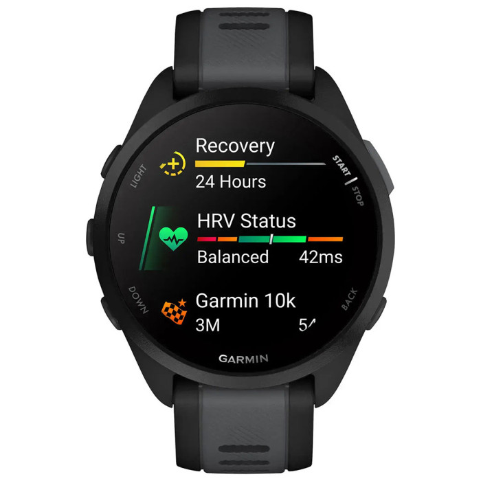 Смарт-годинник Garmin Forerunner 165 Black/Slate Gray, Як Новий