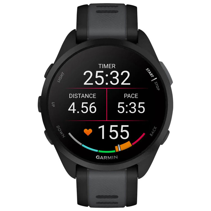 Смарт-годинник Garmin Forerunner 165 Black/Slate Gray, Як Новий