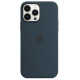 Чохол для iPhone 13 Pro Max - Silicone MagSafe, Abyss Blue (HC)