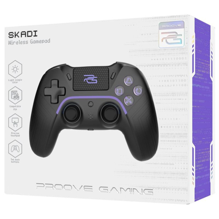 Геймпад Proove Gaming Skadi (PlayStation 4, PC, Android), Black
